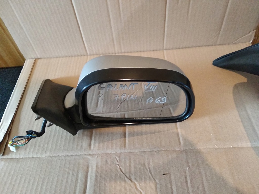 фото №1, Galant viii зеркало правое 7pin eu a69