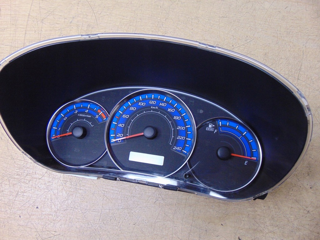 фото №6, Счетчик приборная панель subaru forester iii 2.0d europa