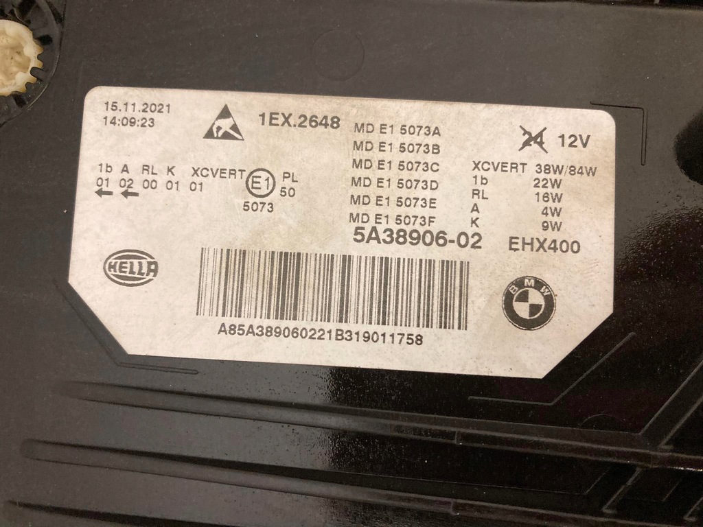 фото №9, Лампа правая bmw 6 g32 lci lift laser europa идеальное состояние