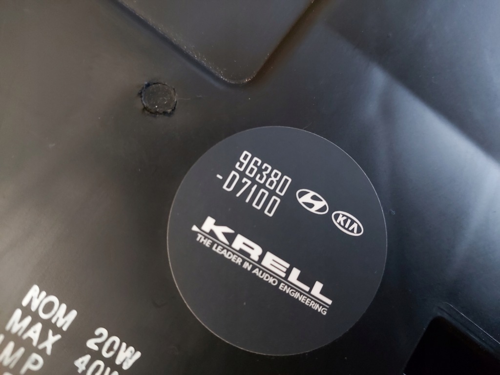 фото №3, Hyundai tucson ii динамік сабвуфер