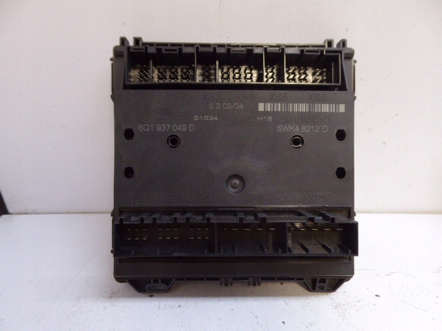 фото №7, Skoda fabia i 6y lift 04-07 набір стартовий бортовий комп'ютер замок запалювання 1.4 16v bby