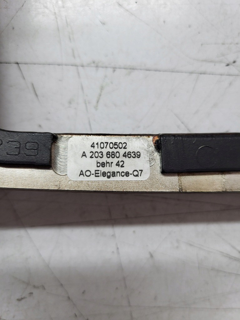 фото №8, Mercedes c klasa w203 панель управление обдув кондиционера a2036804639