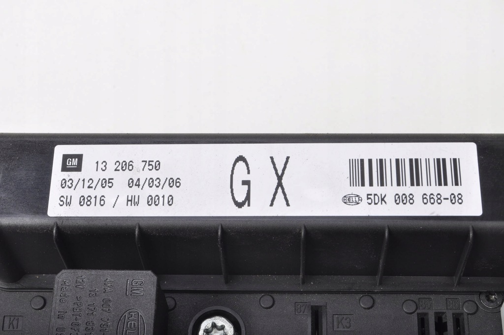 фото №6, Opel astra h iii коробка модуль bsi 13206750