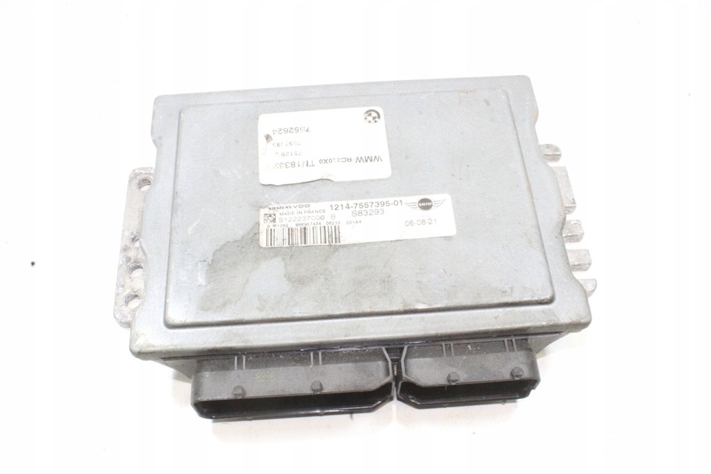 фото №4, Бортовой компьютер двигателя mini cooper r50, r53 7557395 1.4l бензиновый 55kw 2006