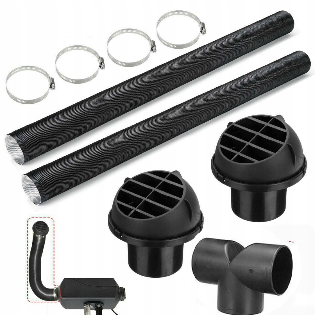 фото №1, Набор трубы do отопителя автомобильный 75mm