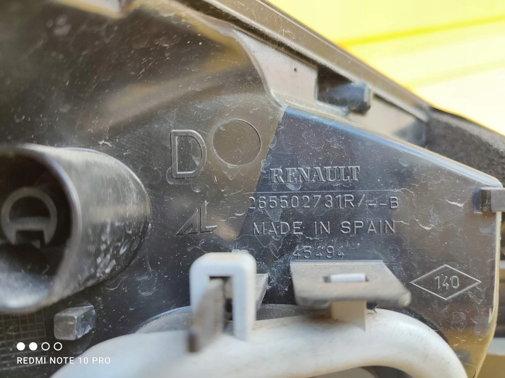 фото №6, Renaut captur i лампа левая правая задняя