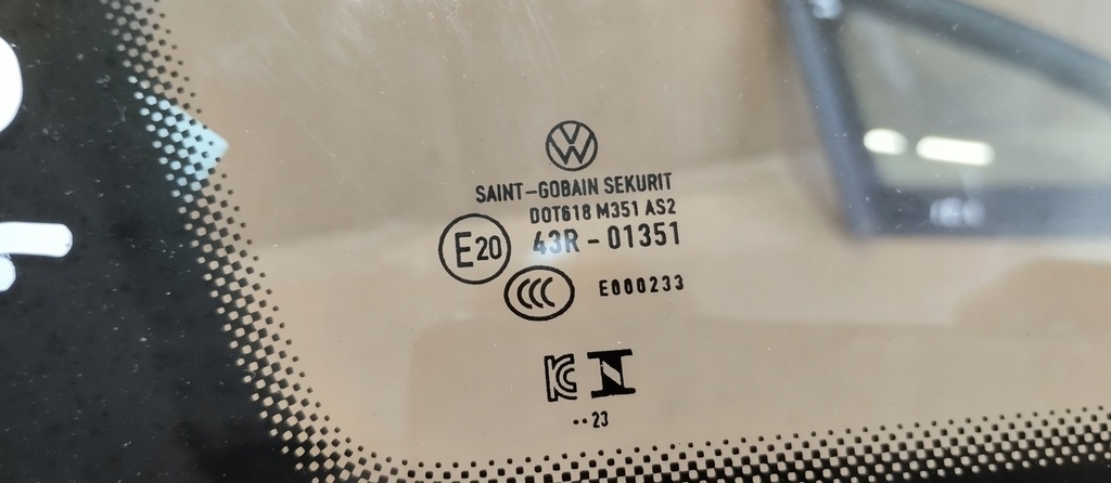 фото №5, Стекло боковая кузовная левая левый задняя vw id.4 23r 11a845041
