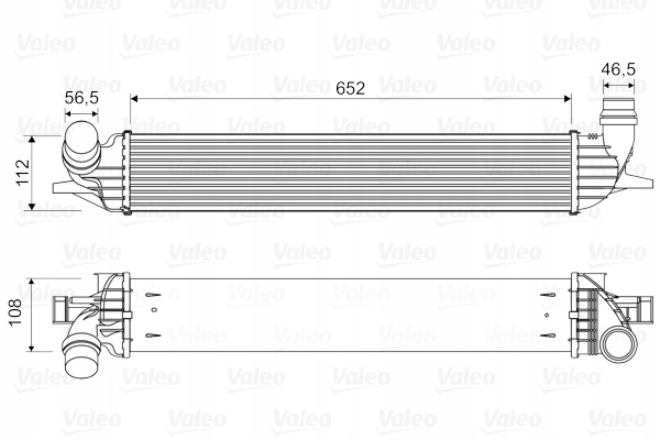 фото №1, Радиатор интеркулер renault laguna laguna iii