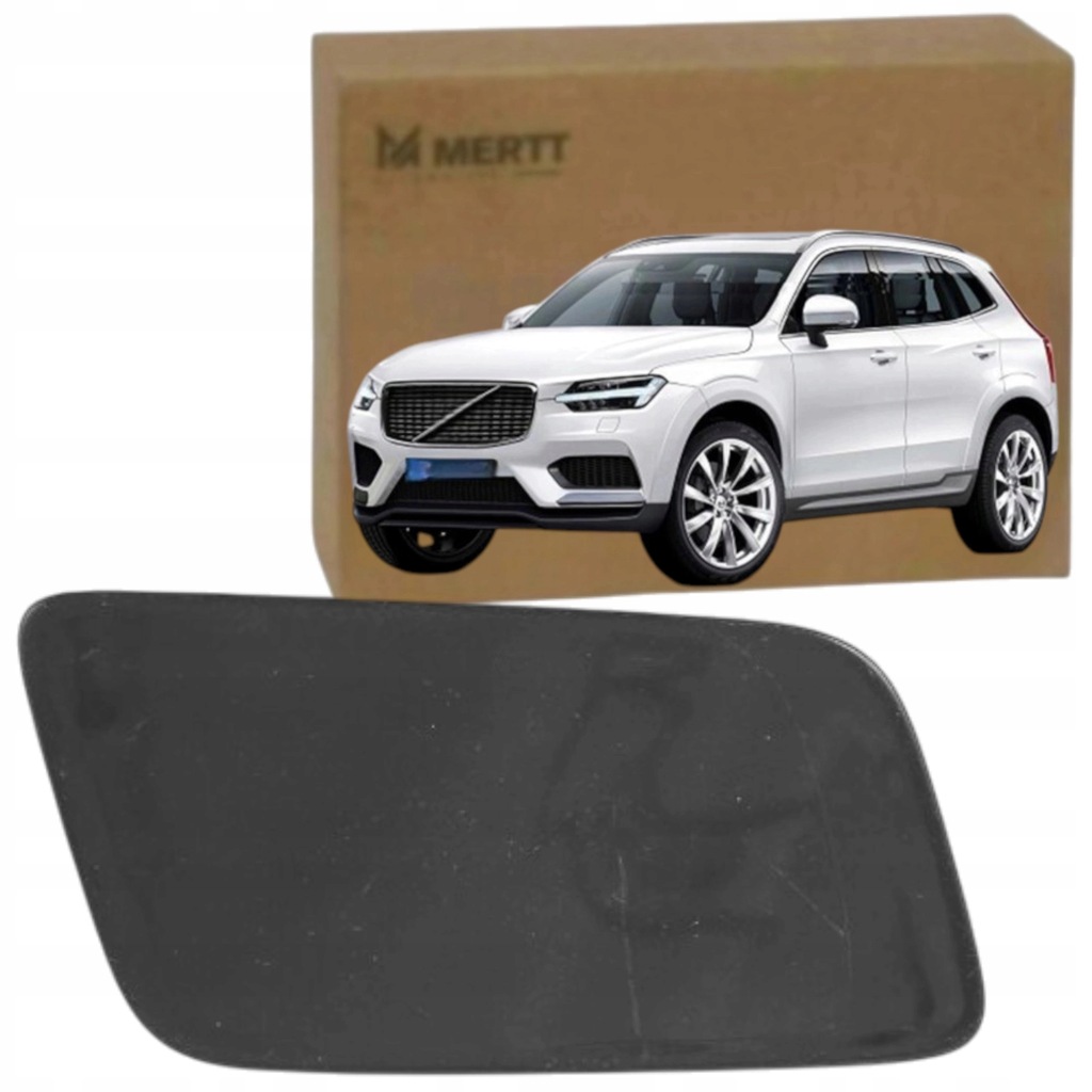 фото №3, Volvo xc60 2017+ заглушка кришка решітка розпилювача фара ліва права