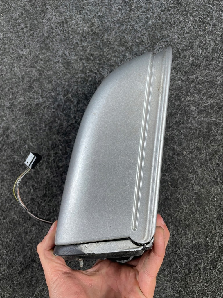 фото №7, Mercedes w203 зеркало левая ele. 7pin лак- c744 оригинальный номер europa