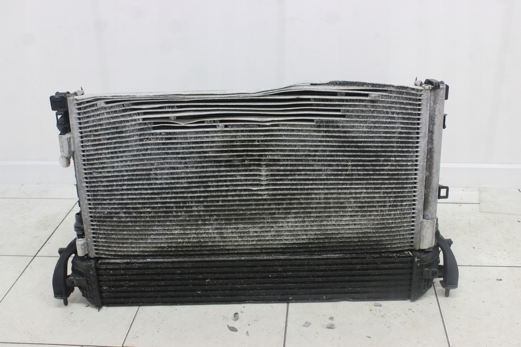 фото №3, Комплект радиатор renault laguna iii 2007r- 1.5 dci