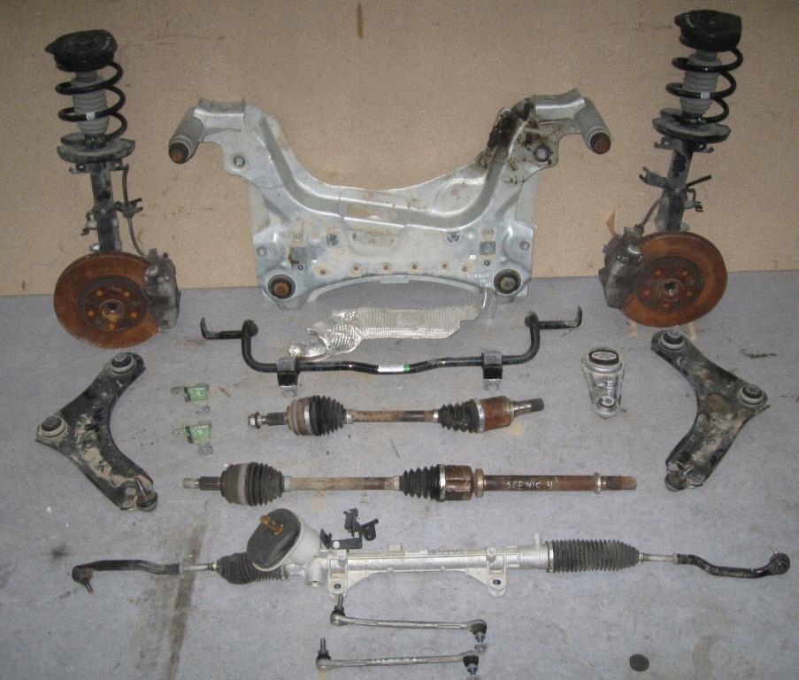 фото №1, Амортизатор поворотный кулак перед renault scenic iii dci