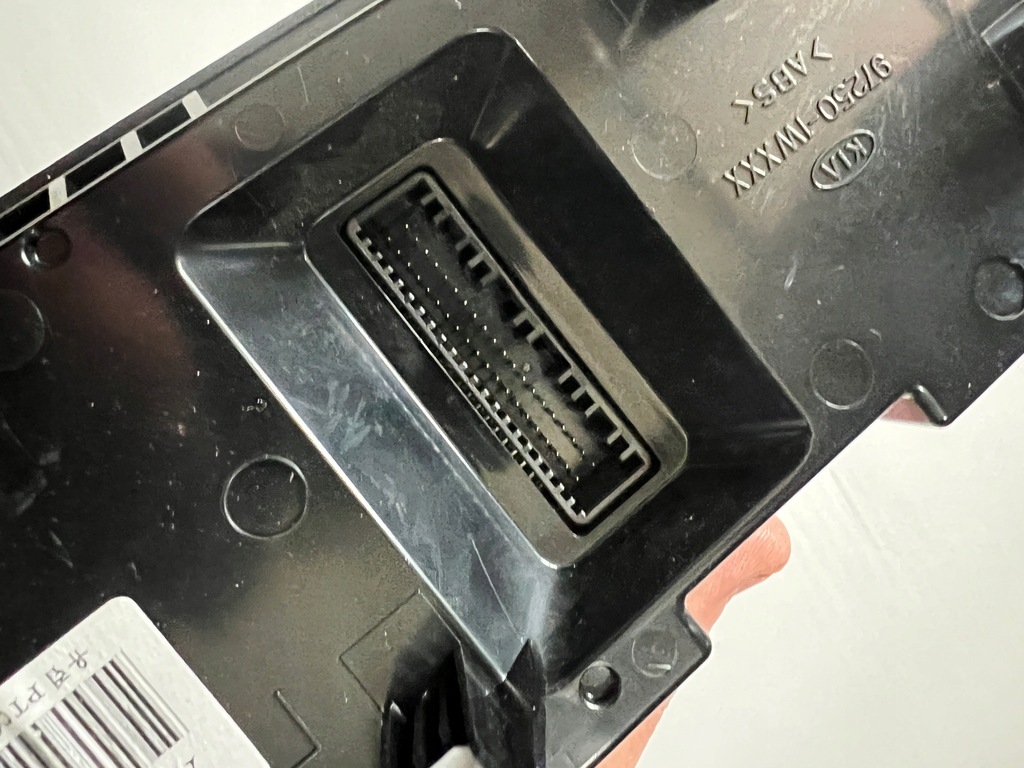 фото №9, Kia rio iii 11-16 1.2b панель воздуховод кондиционера климатроник