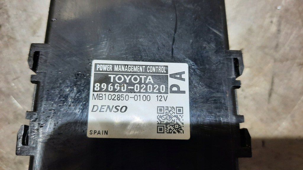 фото №4, Блок управления модуль toyota corolla e15 89690-02020