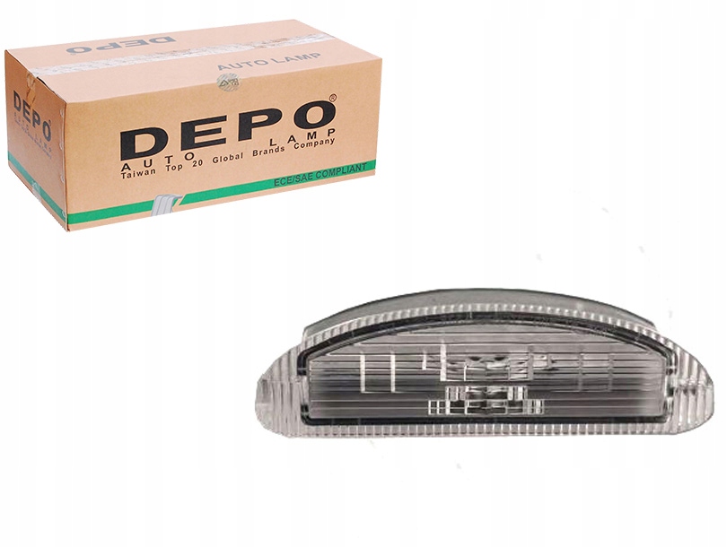 фото №10, Лампа номерного знака rej. renault clio ii- twingo 98- le- pr