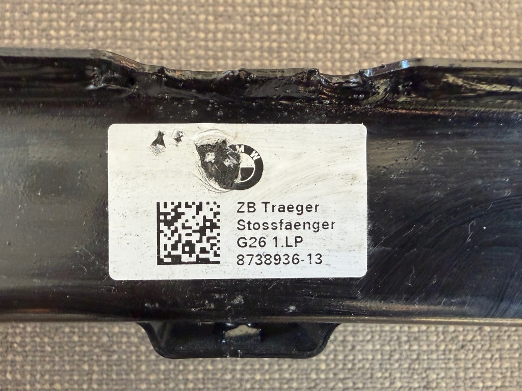 фото №6, Bmw 4 g26 gran coupe оригінальна балка бампера передній перед 8738936