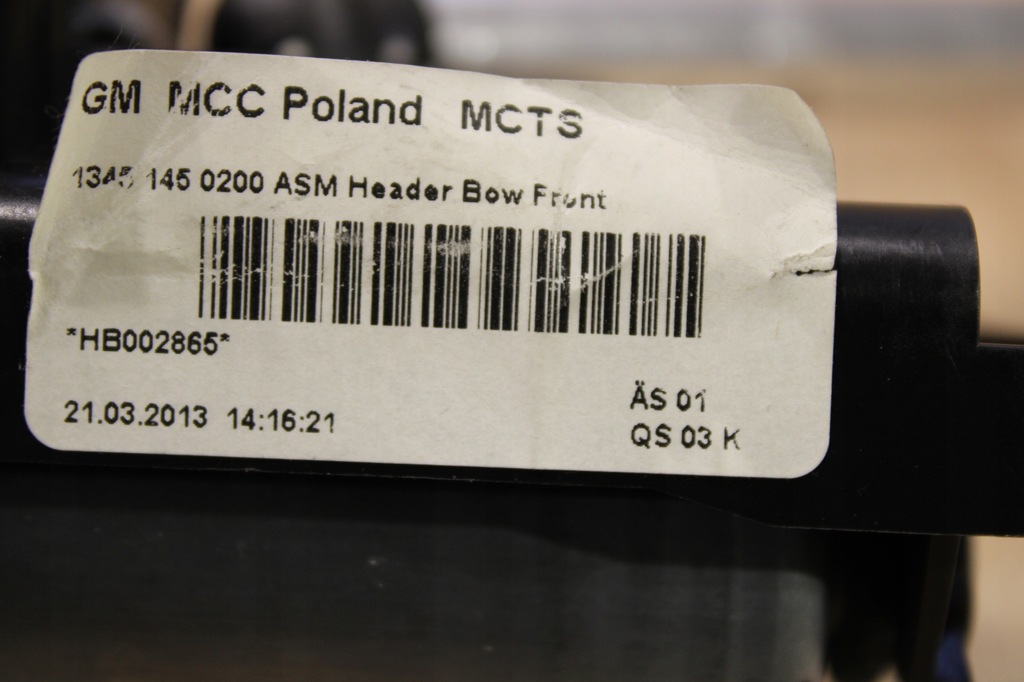 фото №6, Моторчик відкривання дах перед opel cascada