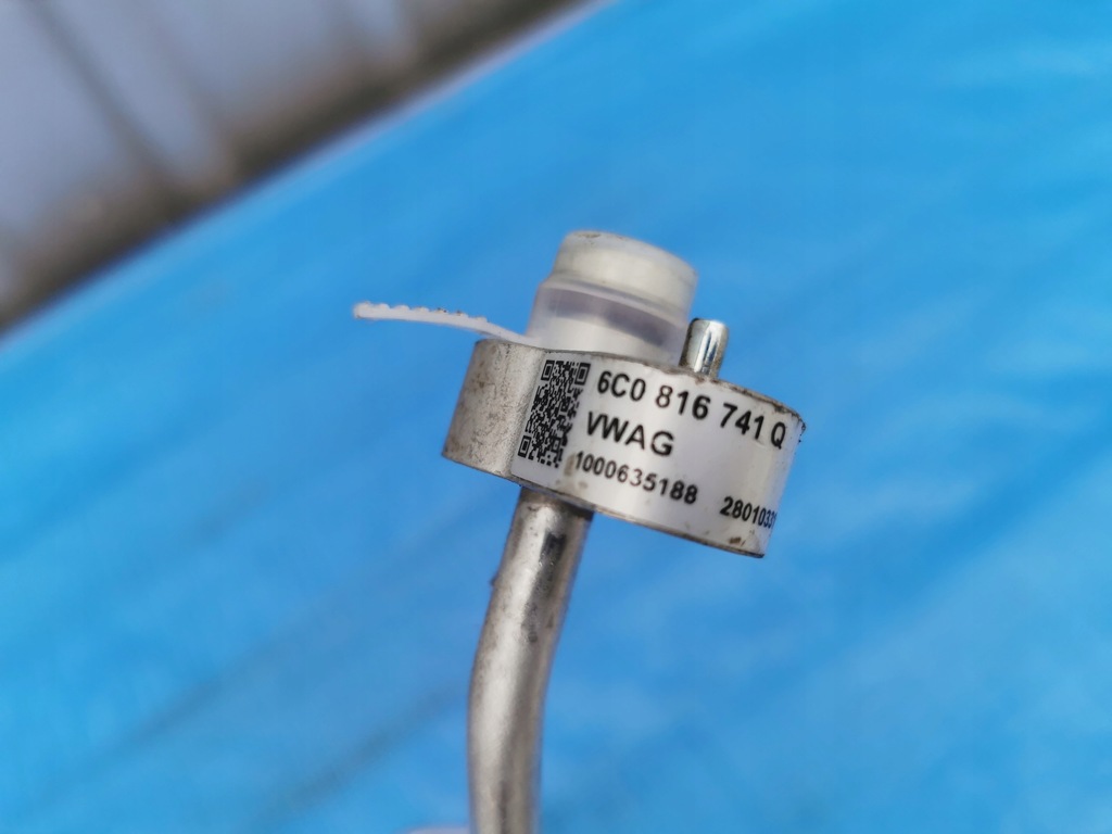 фото №8, Vw audi skoda polo 6c0 fabia a1 8x 1.0 tsi 6c0816741q шланг кондиціонера
