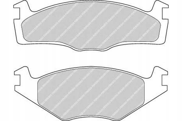 фото №1, Ferodo комплект тормозных колодок ham. перед seat cordoba, ib