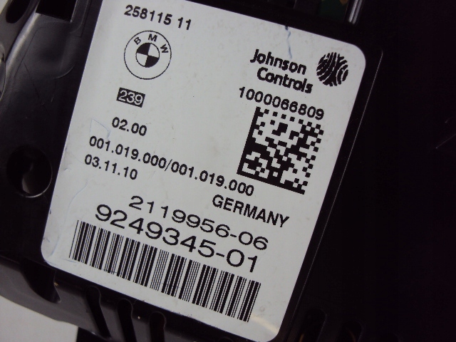 фото №8, Счетчик приборы bmw serii 5 f10 f11