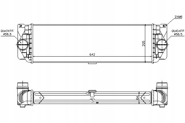 Купить Nissens интеркулер mercedes sprinter 3 5-t 906