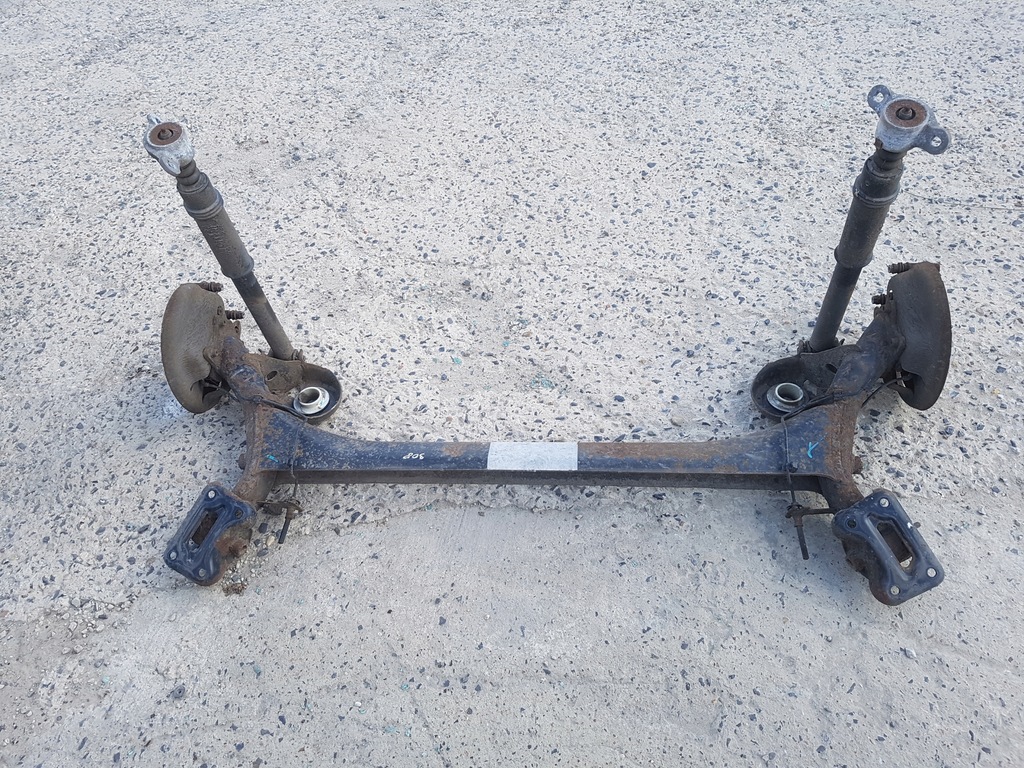 фото №1, Peugeot 308 08-13r балка подвеска задняя