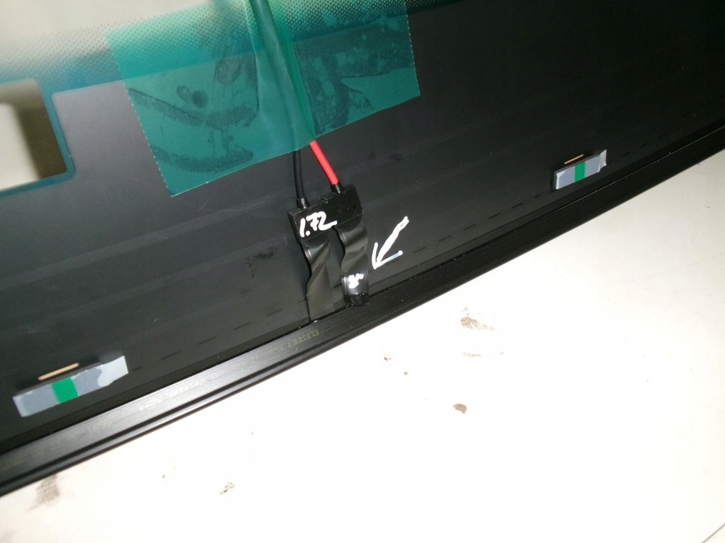 фото №9, Стекло лобовое перед mercedes eqe x294 w294 датчик камера aku подогрев оригинальный номер 23-