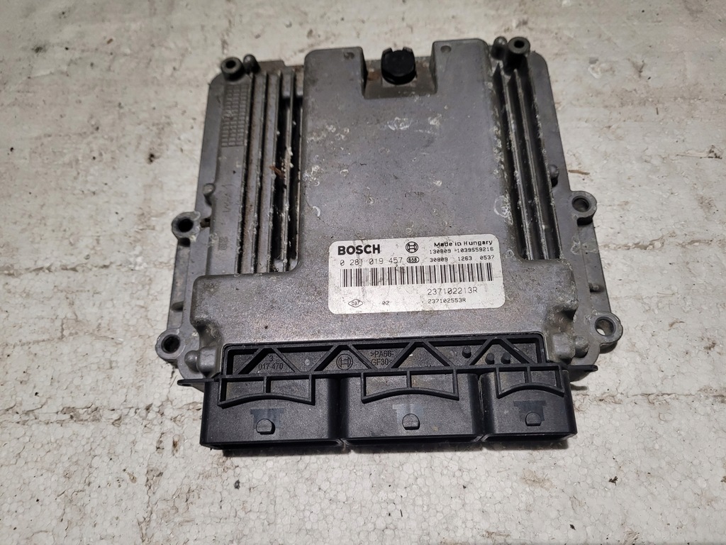 фото №1, Бортовой компьютер двигателя dacia 0281019457