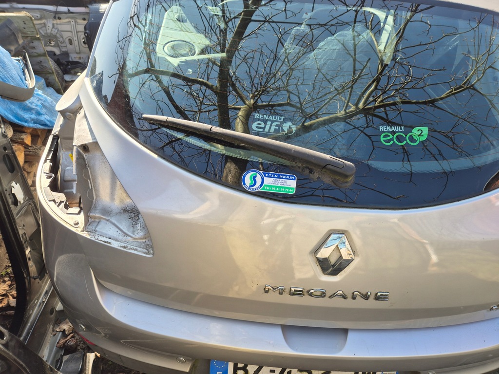 фото №4, Крышка багажника багажника renault megane iii хэтчбек hb ted69