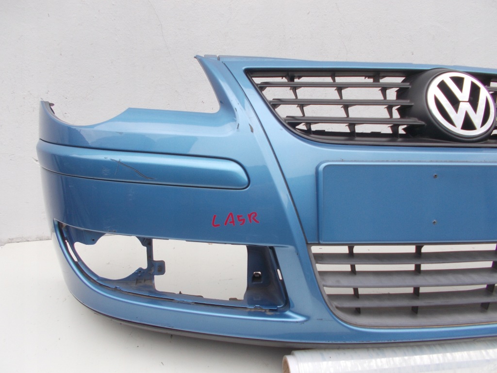 фото №8, Бампер передний перед vw polo 9n 6q lift 2005-2008 6q0807221c la5r