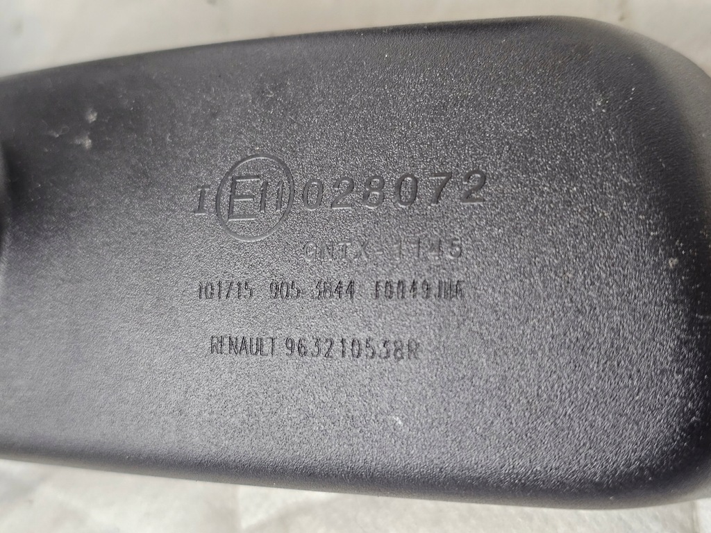 фото №7, Дзеркало внутрішнє заднього виду корпус захист renault espace v 963210538r