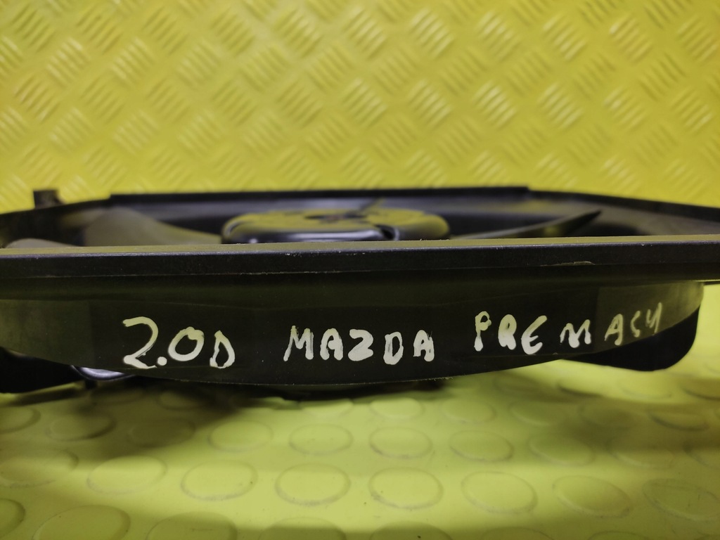 фото №8, Mazda premacy 2.0 дизель вентилятор радіатора rf4r