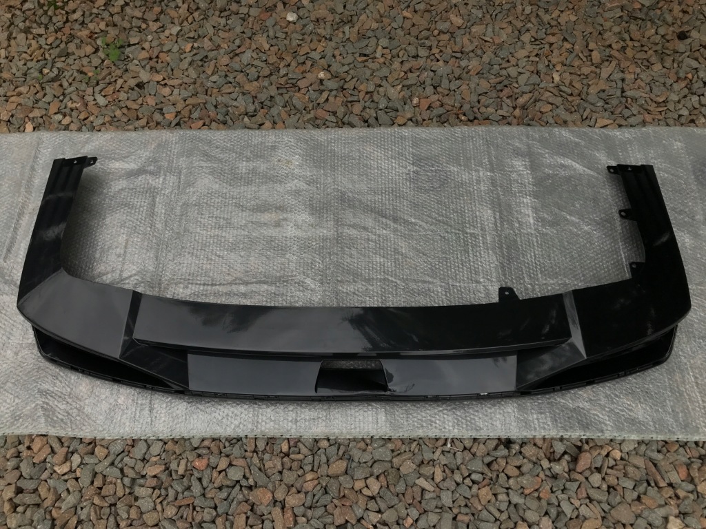 фото №1, Hyundai elantra vii спойлер накладка бампера задня