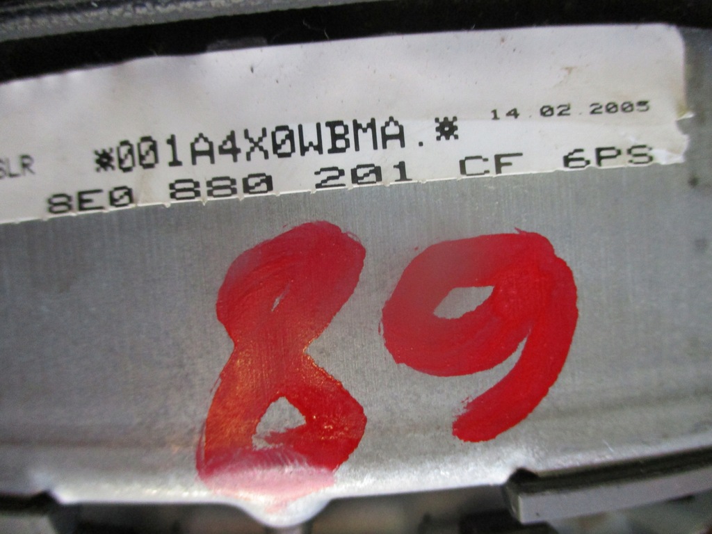 фото №6, Подушка воздушная водителя air bag audi a4 b7 8e0880201cf