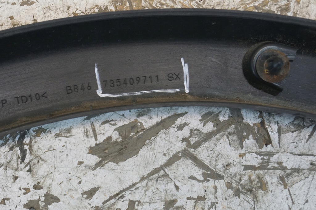 фото №11, Молдинг крила лівий перед fiat panda 100hp 735409711