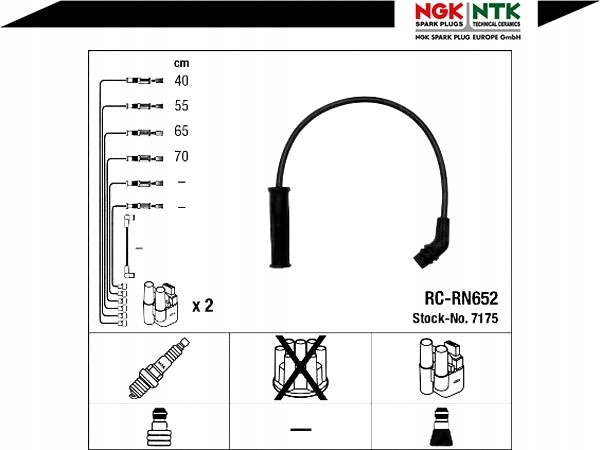 фото №3, Провода зажигания renault ngk
