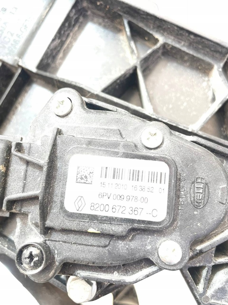 фото №6, Комплект педалей gaz тормоз сцепление renault master movano iii - 8200672367