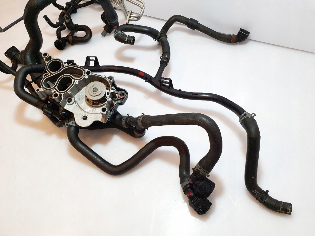 фото №15, A3 8v golf vii tsi czca провода шланги wąż трубка магистраль wody комплект