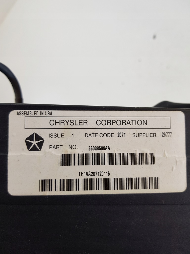 фото №9, Чейнджер jeep cherokee liberty iii kj 56038616aa