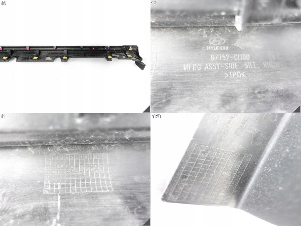 фото №11, Huyndai ioniq v 5 22- порог молдинг накладка порог правая 87752-gi100