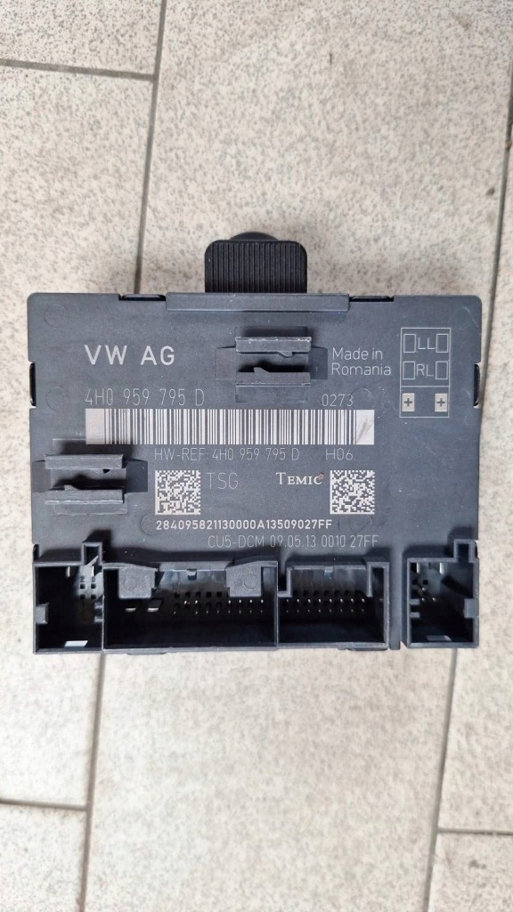 фото №1, Модуль двері pod доводчик audi оригінальний номер 4h0959795d