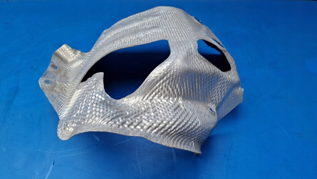 фото №8, Защита тепловая лист porsche panamera 4s 970 4.8 v8 2011