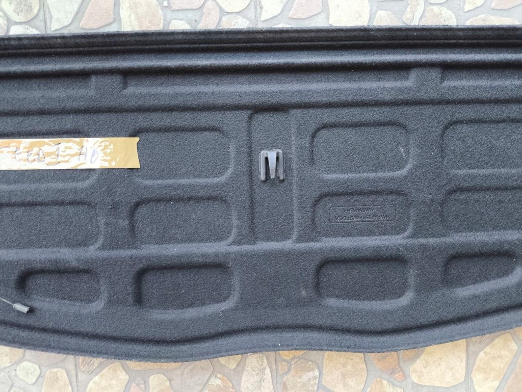 фото №7, Kia ceed i 1 5d hb полка багажника czarna