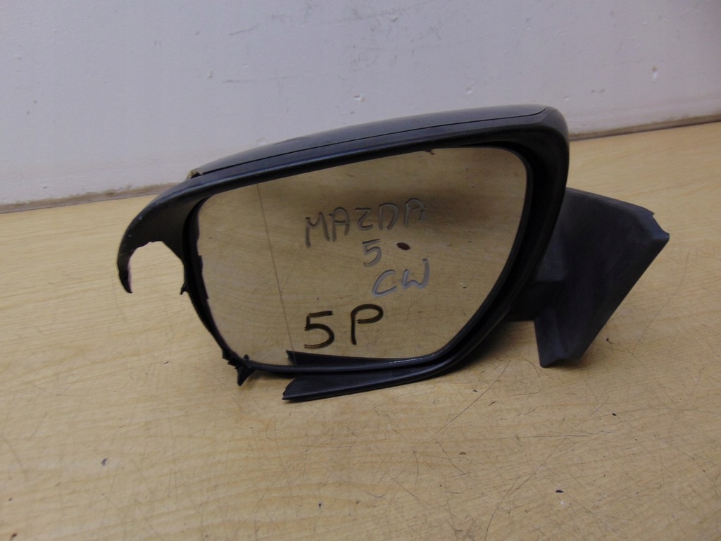 фото №9, Зеркало левая mazda 5 ii cw 2010- 5 pin europa