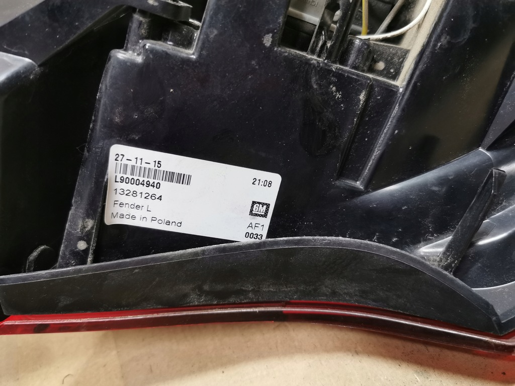 фото №12, Лампа задня задня l p opel astra iv j 4 gtc org