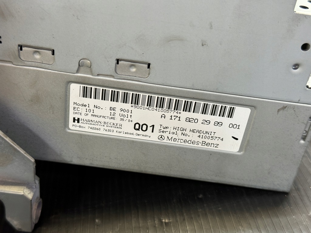 фото №5, Mercedes r171 радио cd навигация a1718202989