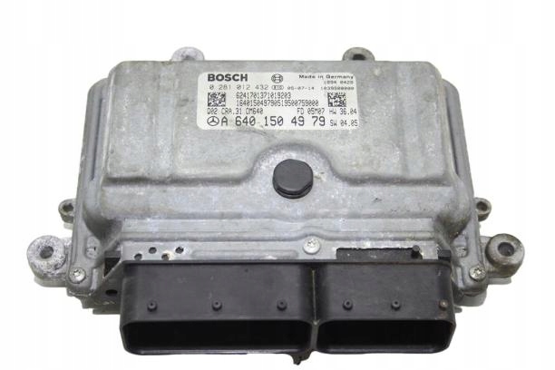 фото №1, Бортовой компьютер блок управления двигателя mercedes w245 2,0 cdi