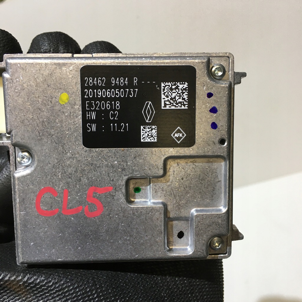 фото №2, Renault clio v камера скло перед асистент поперечина руху 284629484r