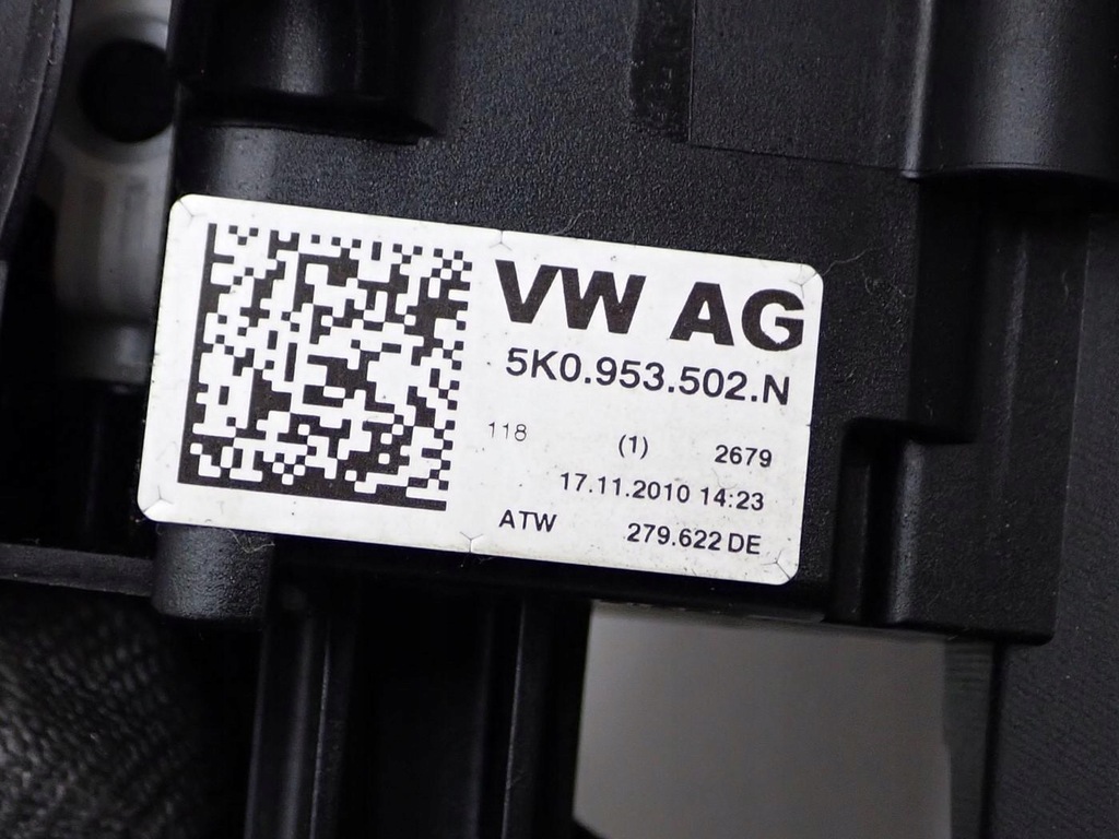 фото №11, Рычаг переключатель лента комбинированный 5k0953501bf vw touran i ii 1t 11r