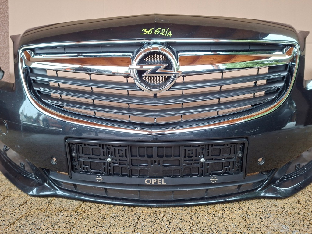 Бампер решётка радиатора хром opel insignia a рестайлинг  6 pdc омыватель в Украине
